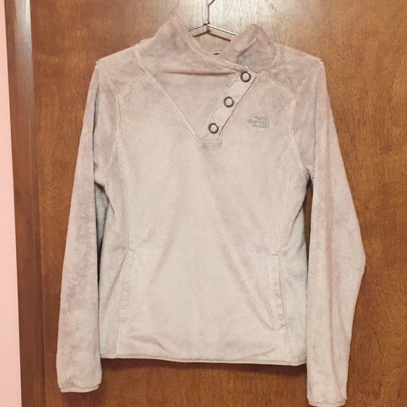 The North Face Sweaters - Northface fleece shirt with 3 buttons size small